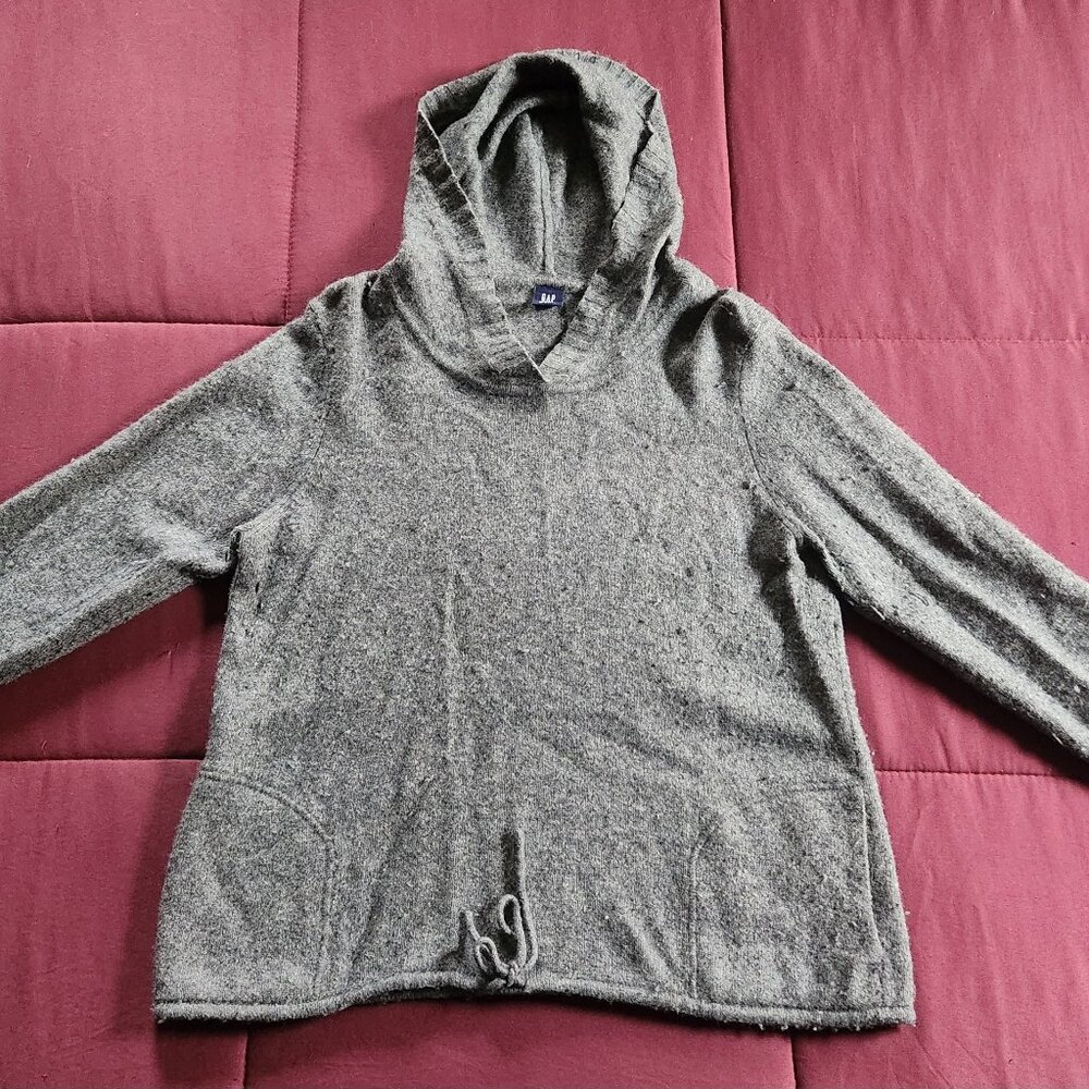 Gap Grey Wool Hoodie